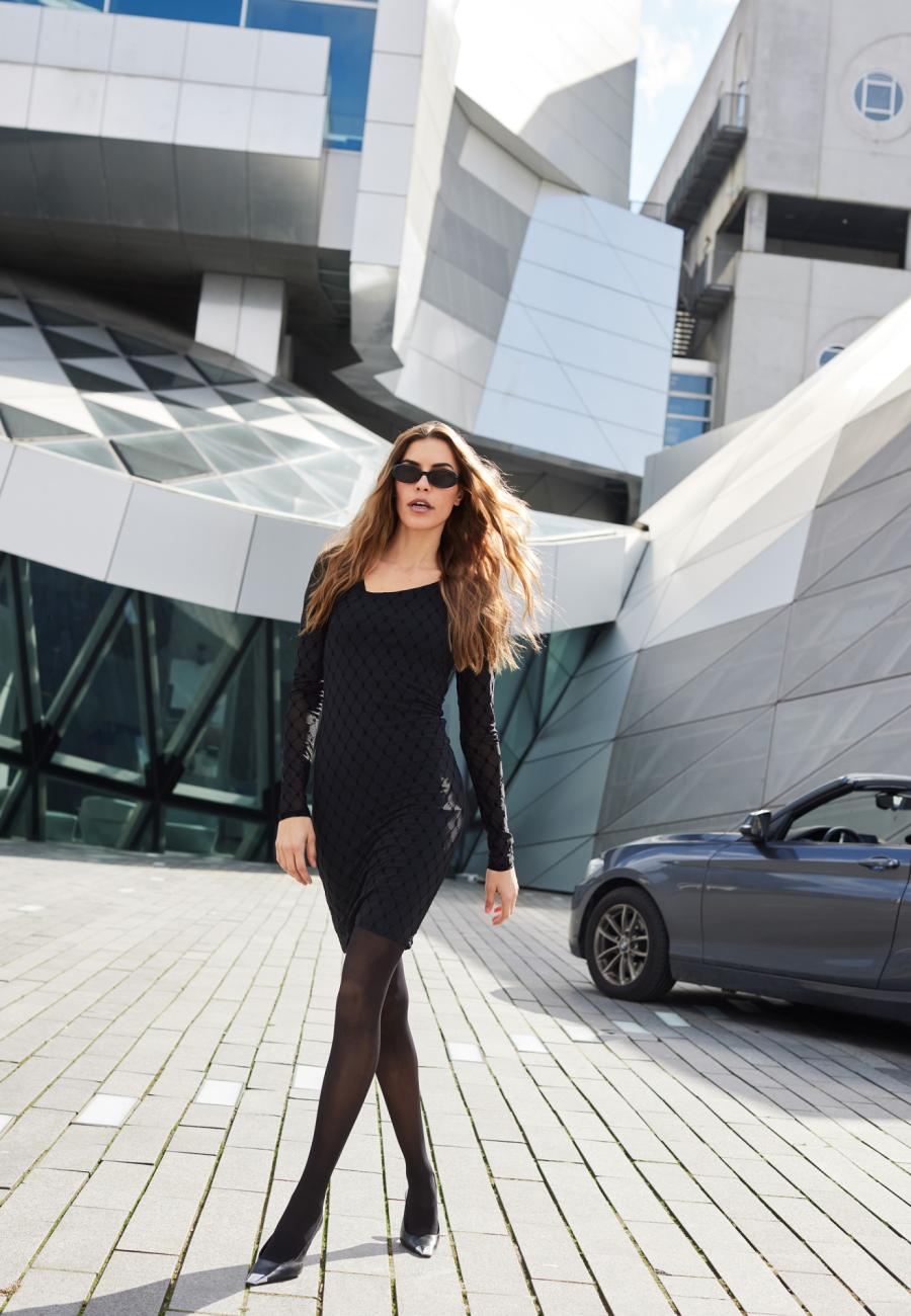 Tight 30 Denier - Black -Hype the Detail