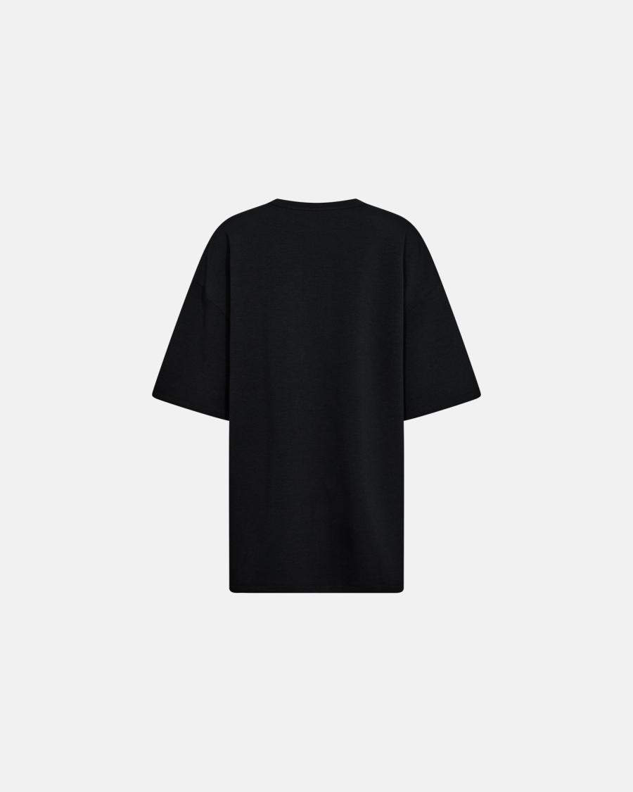 Logo Sweat T-Shirt - Black -Hype the Detail
