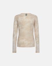 Lace Blouse - Beige -Hype the Detail