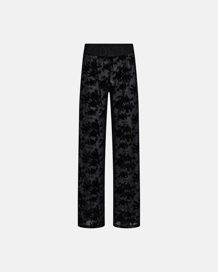Lace Pants - Black -Hype the Detail