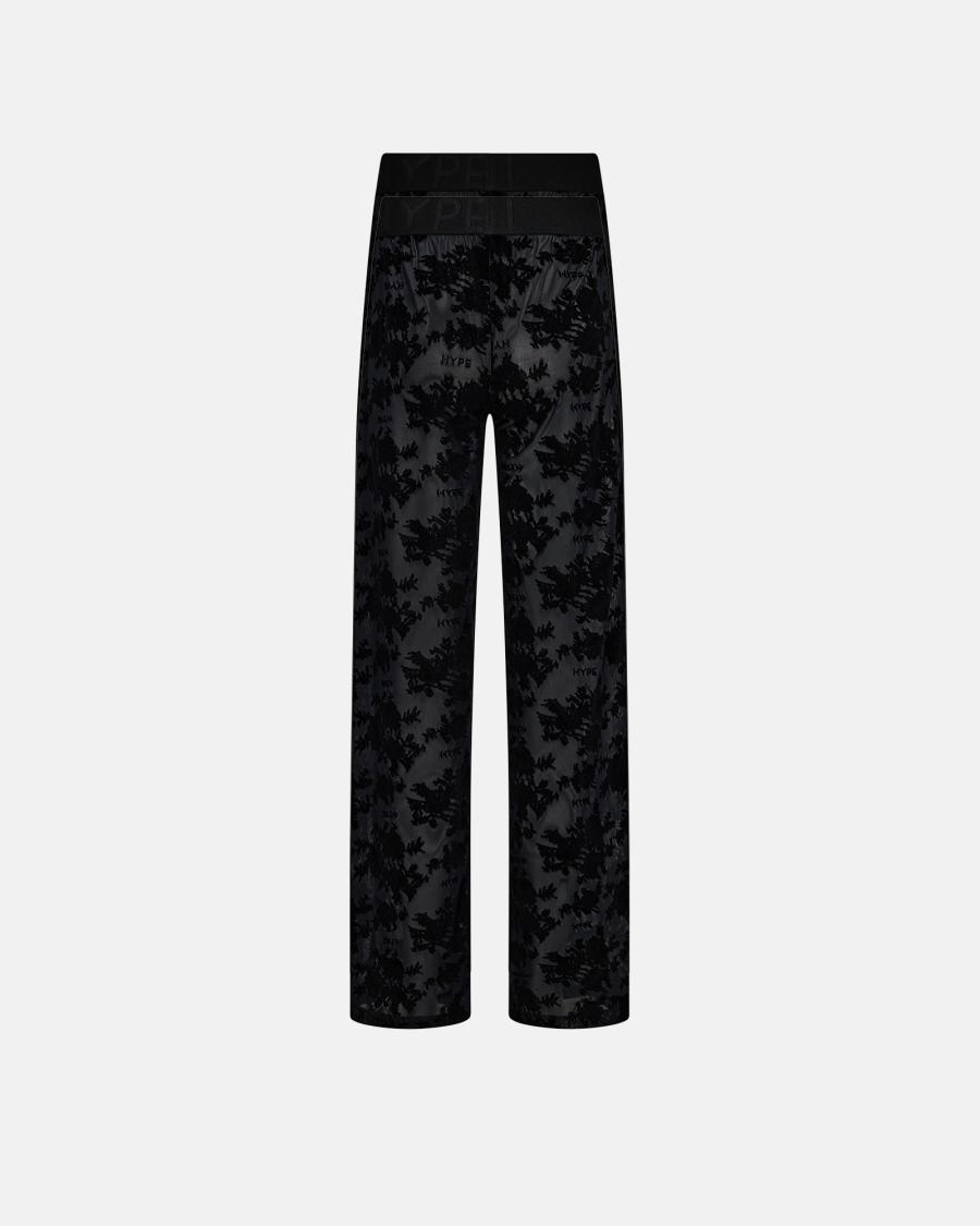 Lace Pants - Black -Hype the Detail