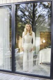 Lace Pants - Powder -Hype the Detail