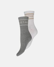 Logo Socks 2-Pack - Grey -Hype the Detail