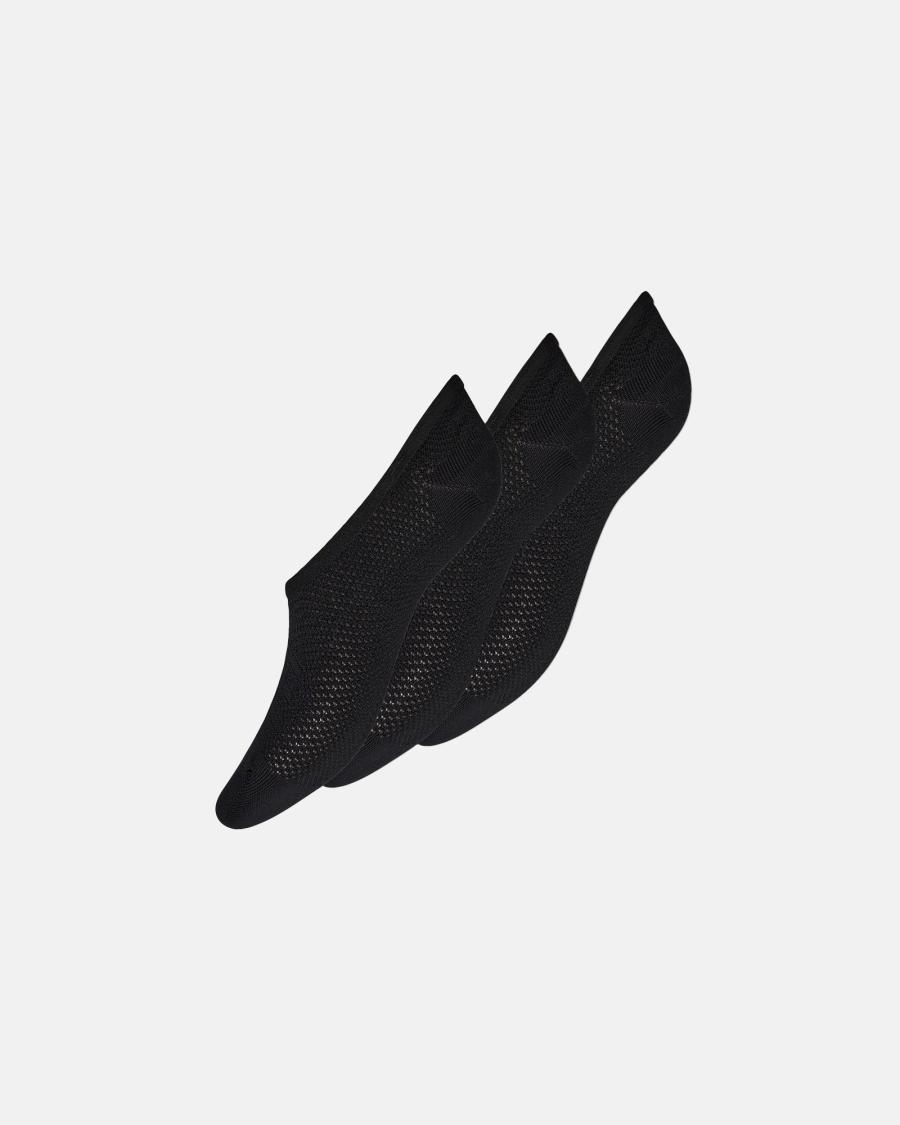Footies 3-Pack - Black -Hype the Detail