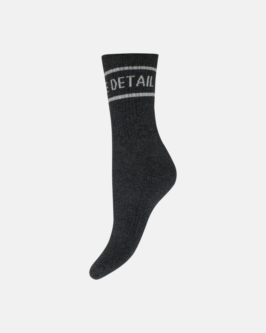Logo Socks 2-Pack - Black -Hype the Detail