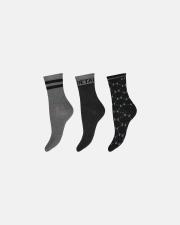 Glitter Socks 3-Pack - Grey -Hype the Detail