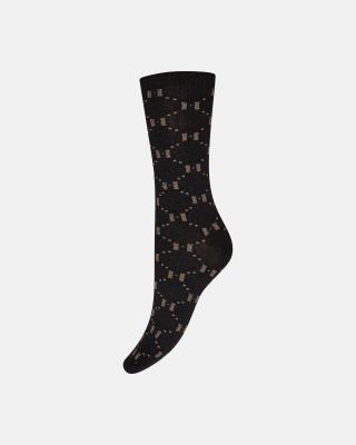 Glitter Socks - Black -Hype the Detail