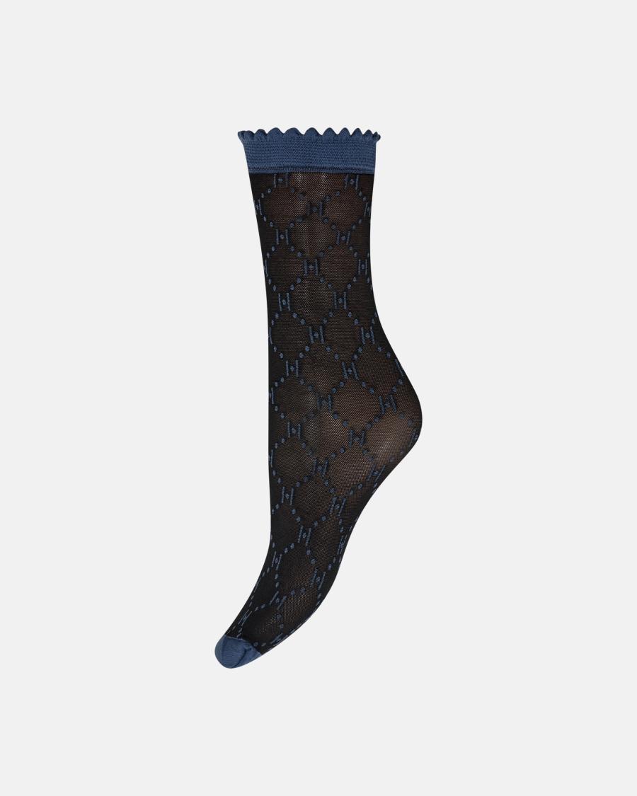 Logo Socks - Navy -Hype the Detail