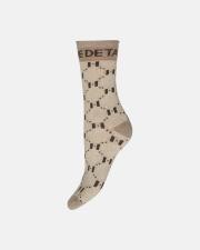 Logo Socks - Beige -Hype the Detail