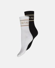 Logo Socks 2-Pack - White -Hype the Detail