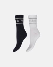 Logo Socks 2-Pack - Black -Hype the Detail