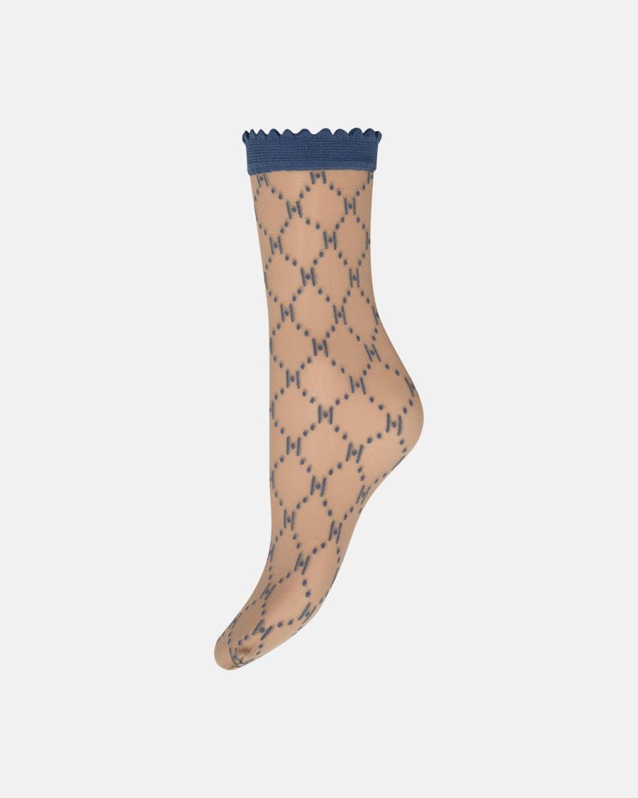 Logo Socks - Denim Blue -Hype the Detail