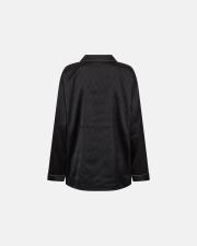 Logo Satin Pyjamas - Black -Hype the Detail