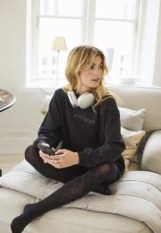 Logo Sweatshirt - Black -Hype the Detail