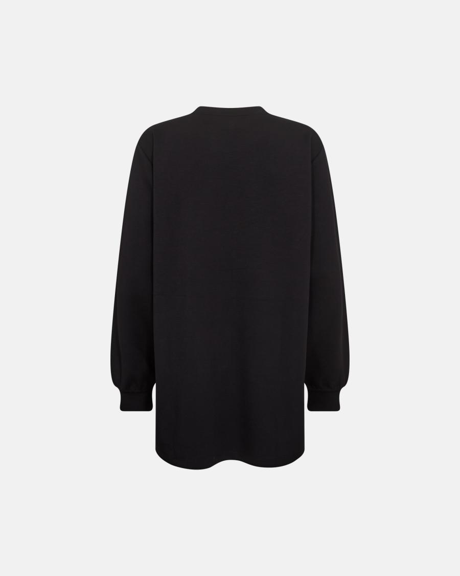 Logo Sweatshirt - Black -Hype the Detail