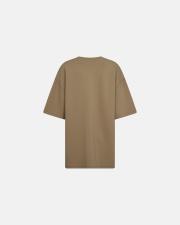 Logo Sweat T-Shirt - Beige -Hype the Detail