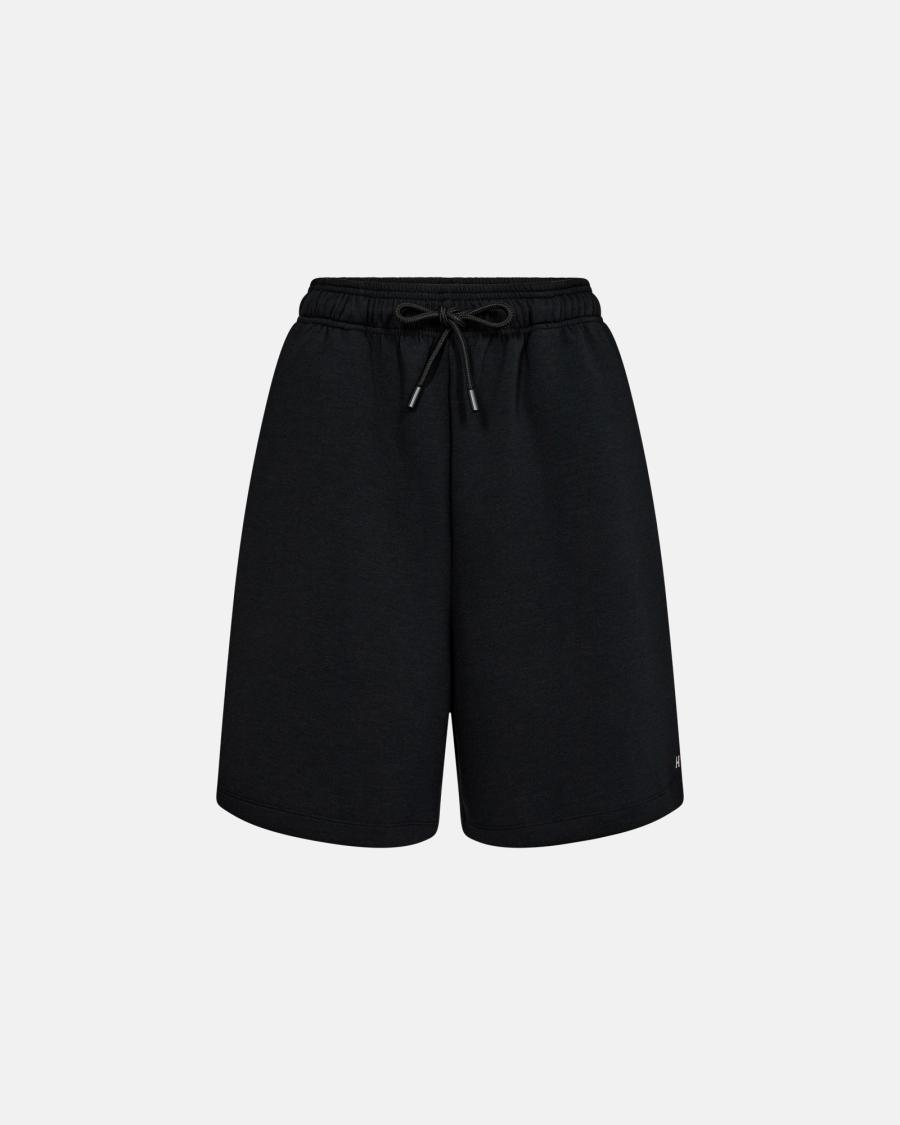 Logo Sweat Shorts - Black -Hype the Detail