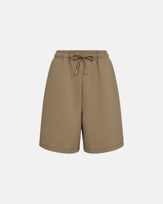 Logo Sweat Shorts - Beige -Hype the Detail