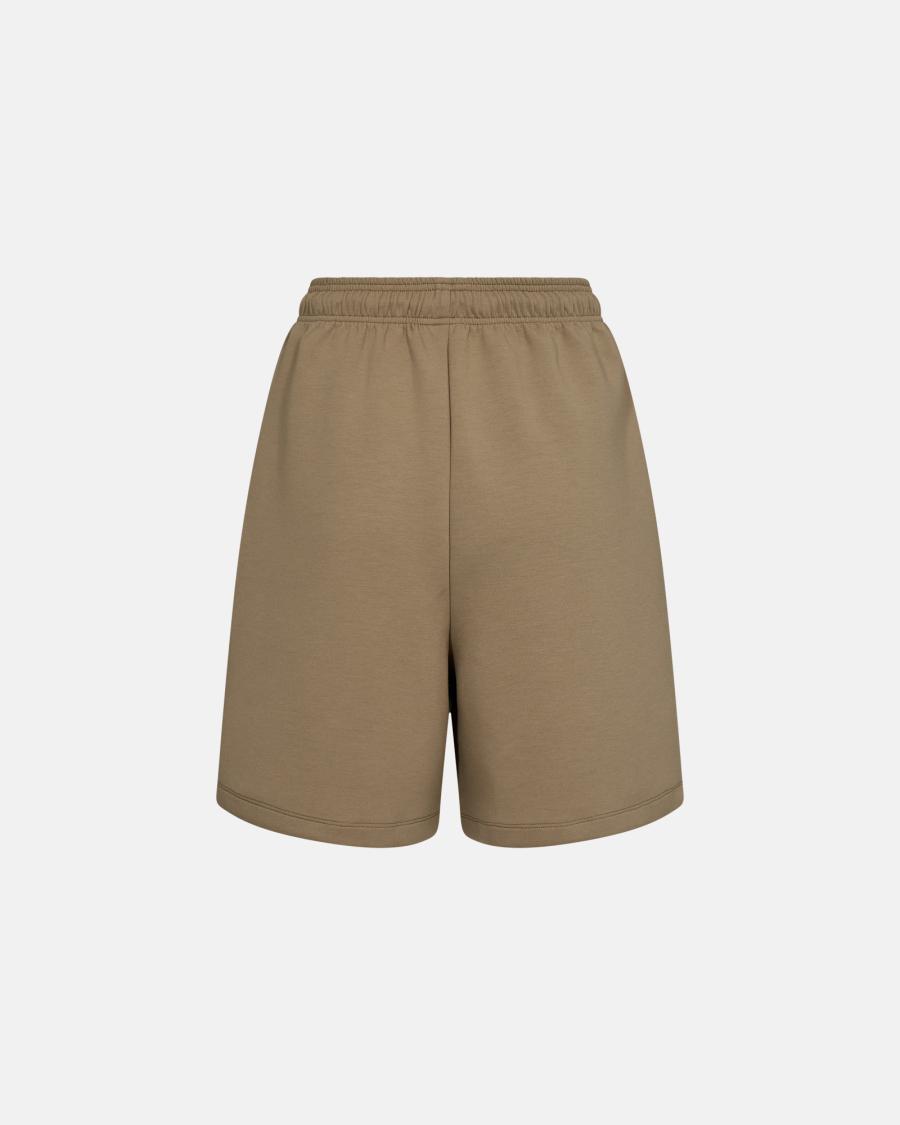 Logo Sweat Shorts - Beige -Hype the Detail
