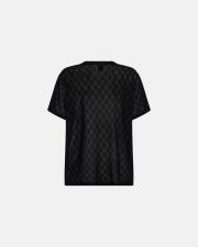 Mesh Oversized T-shirt - Black -Hype the Detail