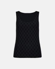 Logo Mesh Top - Black -Hype the Detail