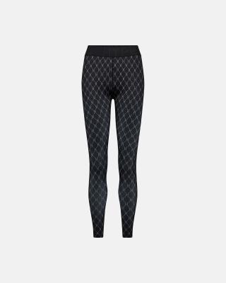 Logo Leggings - Black/Grey -Hype the Detail