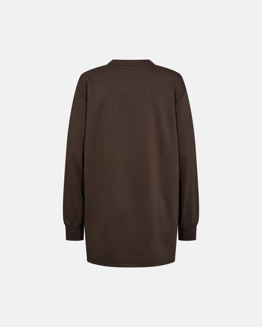 Logo Sweatshirt - Brown -Hype the Detail