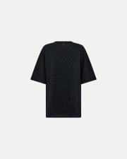 Logo Oversized Sweat T-Shirt - Black -Hype the Detail