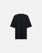 Logo Oversized Sweat T-Shirt - Black -Hype the Detail