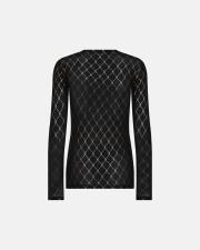 Logo Mesh Blouse - Black/Gold -Hype the Detail