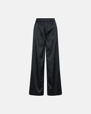 Logo Satin Pants - Black -Hype the Detail
