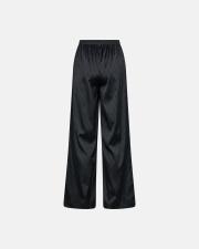 Logo Satin Pants - Black -Hype the Detail