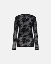 Lace Blouse - Black -Hype the Detail
