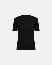 Logo Burn-out T-Shirt - Black -Hype the Detail