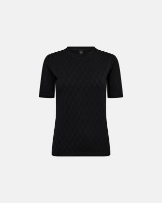 Logo Burn-out T-Shirt - Black -Hype the Detail