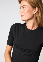 Logo Burn-out T-Shirt - Black -Hype the Detail