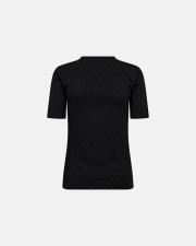 Logo Burn-out T-Shirt - Black -Hype the Detail
