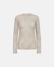 Lace Blouse - Nude -Hype the Detail