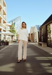 Lace Blouse - Nude -Hype the Detail