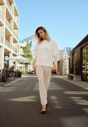 Lace Blouse - Nude -Hype the Detail