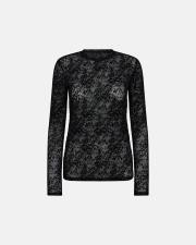 Lace Blouse - Black -Hype the Detail