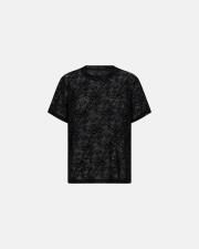 Lace Oversized T-Shirt - Black -Hype the Detail