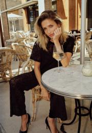 Lace Oversized T-Shirt - Black -Hype the Detail