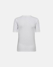 Logo Burn-out T-Shirt - White -Hype the Detail