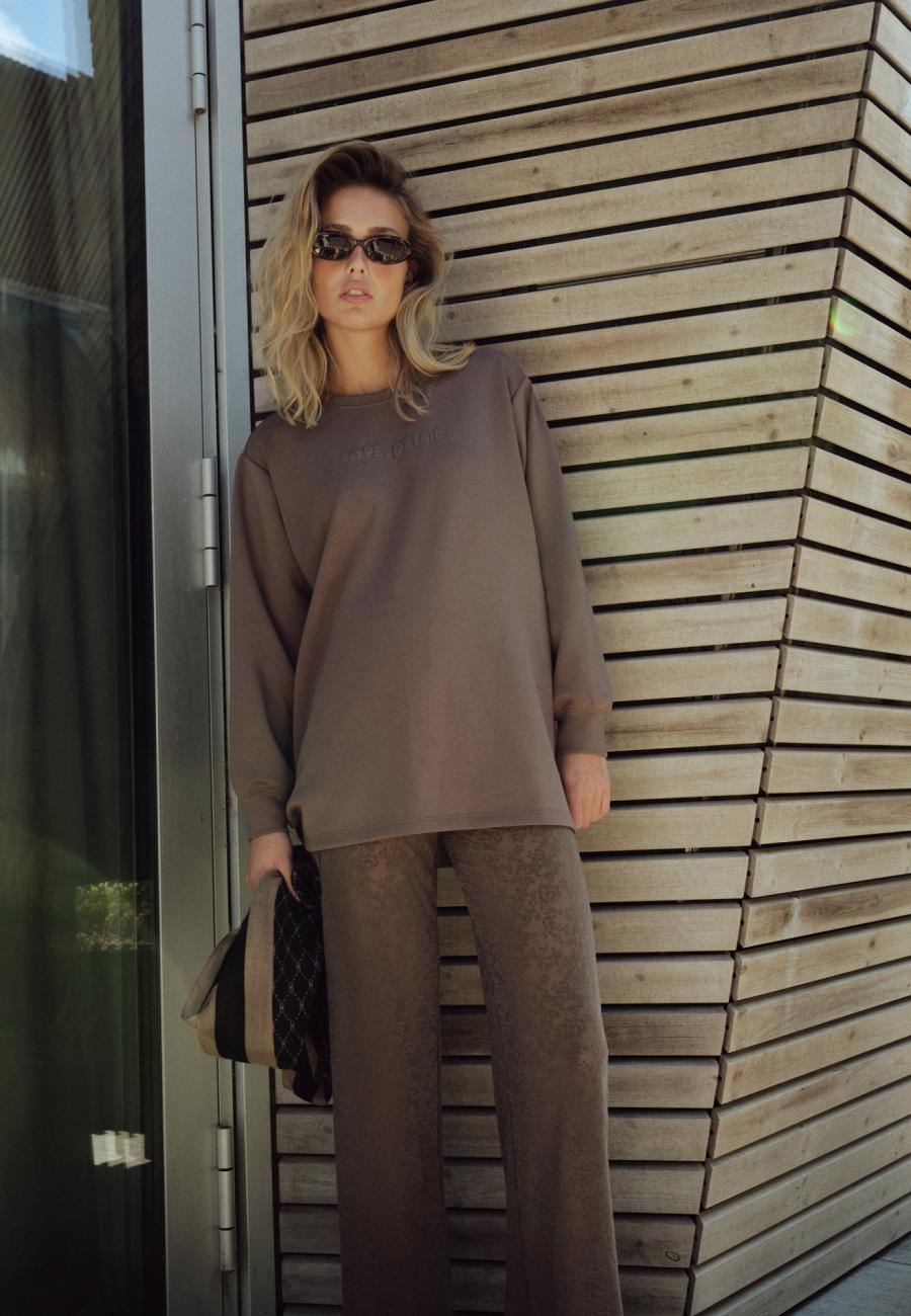 Lace Pants - Brown -Hype the Detail