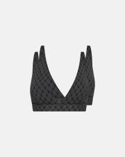 Logo Soft Bra 2-Pack - Grey -Hype the Detail