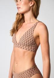 Logo Soft Bra 2-Pack - Brown -Hype the Detail