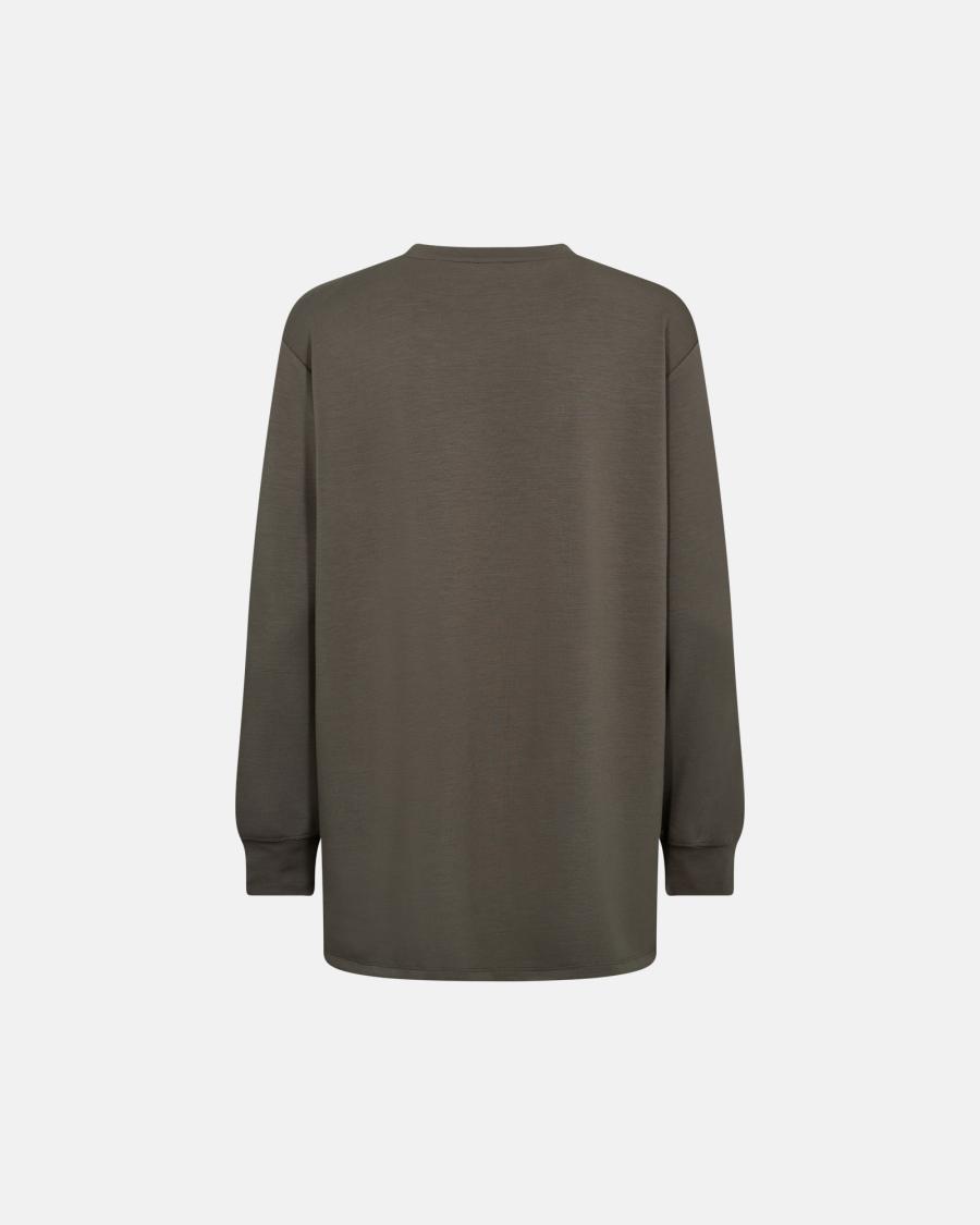 Logo Sweatshirt - Brown -Hype the Detail