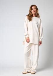 Logo Sweatshirt - Powder -Hype the Detail