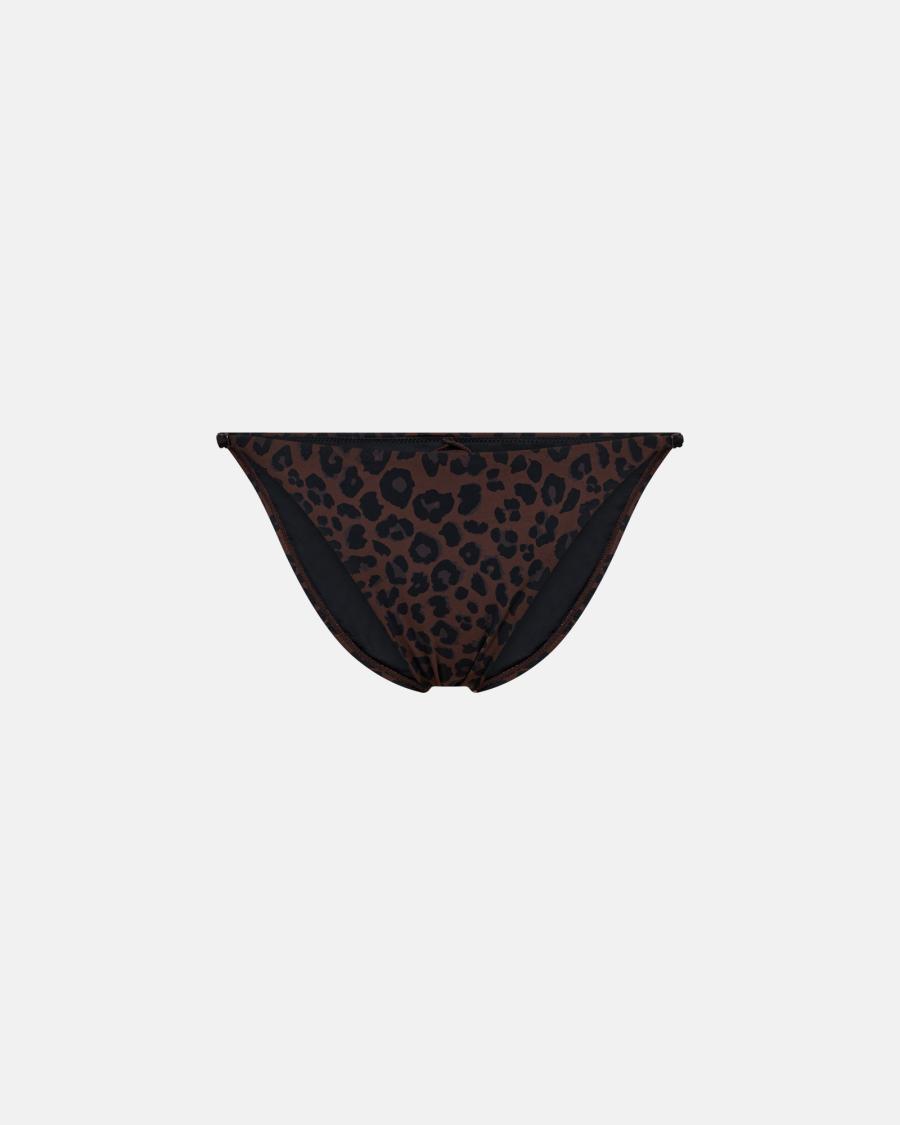 Bikini Tanga Brief - Brown -Hype the Detail
